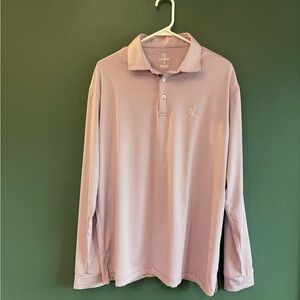 Rhoback The Big Easy Long Sleeve Performance Polo size L